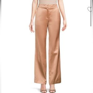 A.L.C.
straight-leg satin trousers